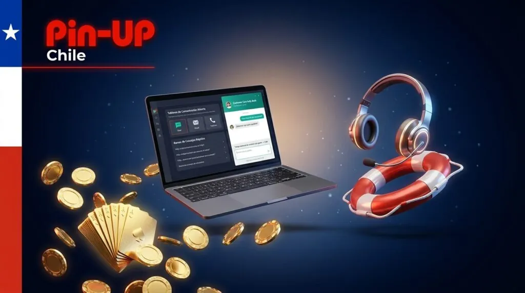 Soporte de atención al cliente de Pin-Up Chile disponible cuando lo necesites.