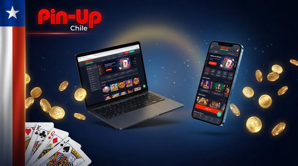 Juega en Pin-Up Chile desde computadora o dispositivo móvil.