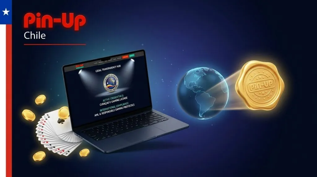 Pin-Up Chile con licencia internacional y plataforma de juego confiable.